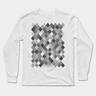 Harlequin Black and White Long Sleeve T-Shirt